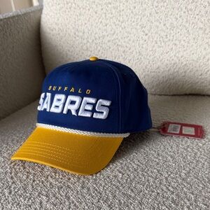 NHL Buffalo Sabres Blue and Yellow Hat